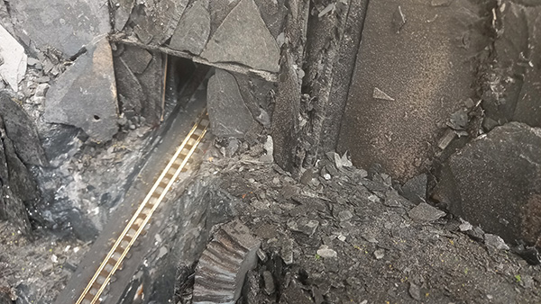 Walls Near Incline W